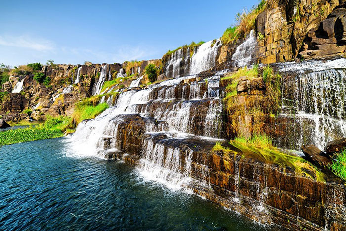 dalat city pongour waterfall